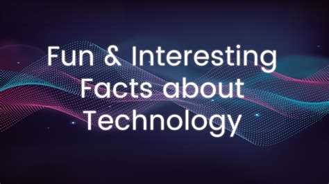 information about technology.